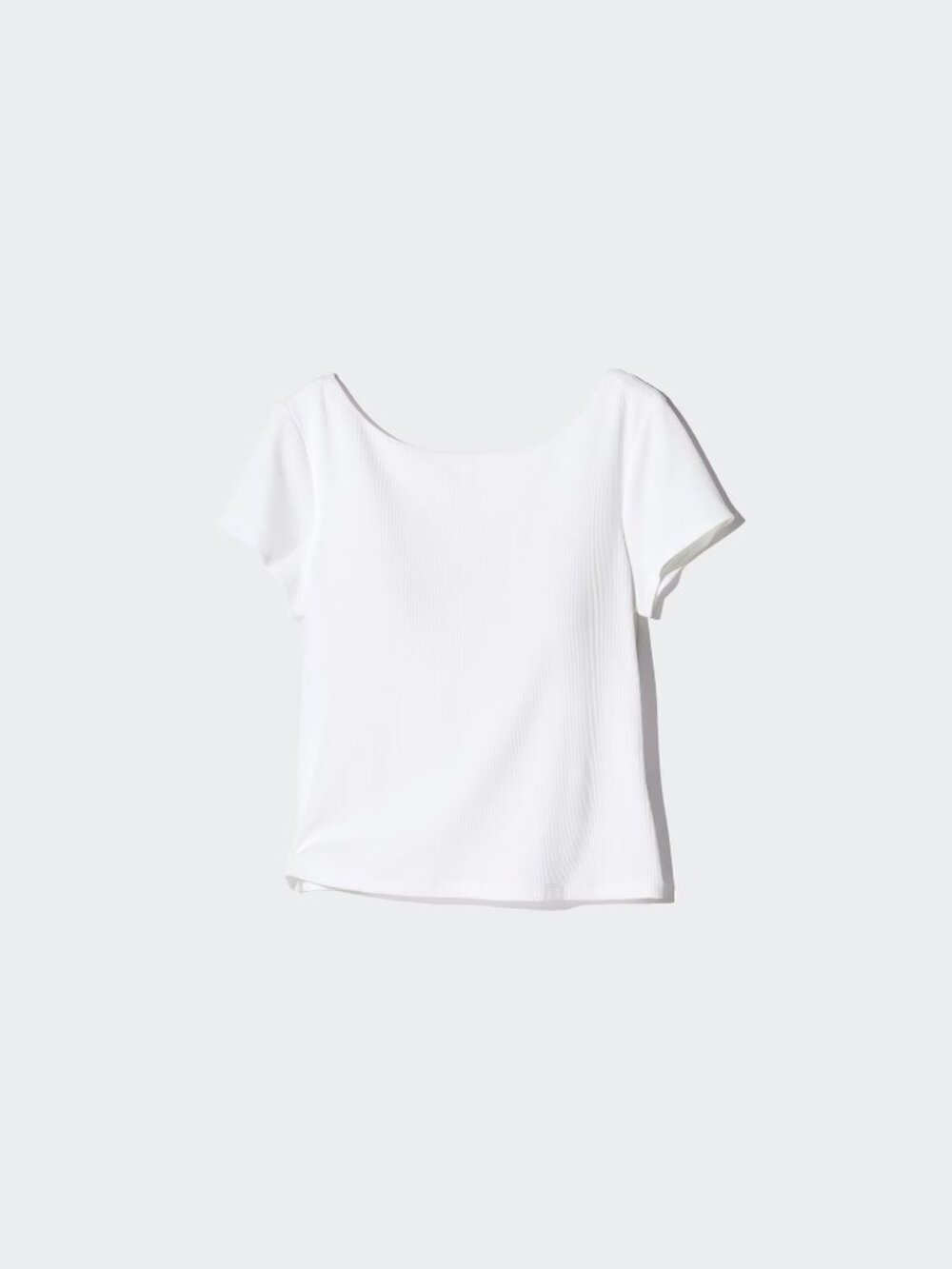 Uniqlo Airism Cotton Low Back Bra T-Shirt